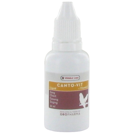 Oropharma Canto-Vit Liquid Preparaat Met Extra Vitamine E Voor De Zang Vogels 30ml (460202)