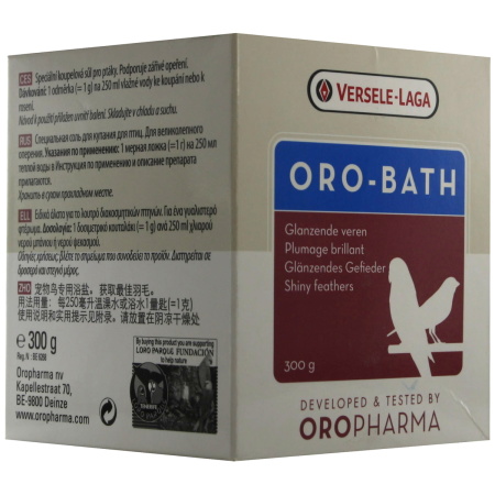 Oropharma Oro-Bath Badzout Glanzende Veren 300g