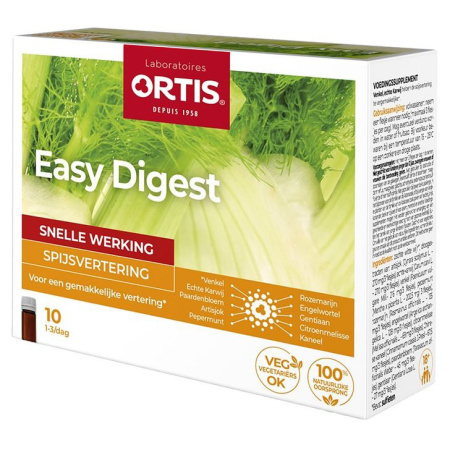Ortis Easy Digest Shots 10x15ml