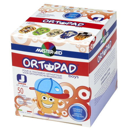 Ortopad Junior For Boys Oogpleister 50 Stuks (73321)