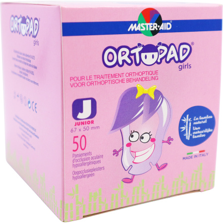 Ortopad Junior For Girls Oogpleister 50 Stuks (73221)