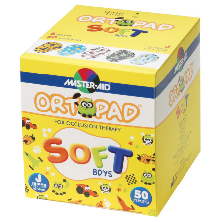 Ortopad Soft Boys Oogocclusiepleister Junior Maat 67x50mm Stuks 50