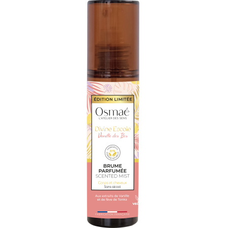 Osmaé Geparfumeerde Mist Divine Escale Vanille van de Eilanden 100ml