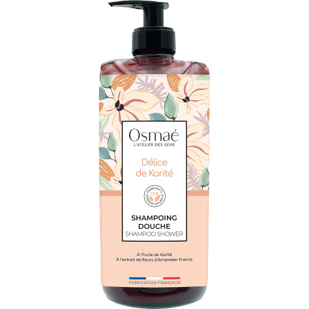 Osmaé Shampoo Douche Karitégenot Pompfles 1l