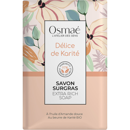 Osmaé Surgras Zeep Shea Delight Zeepblok 200
