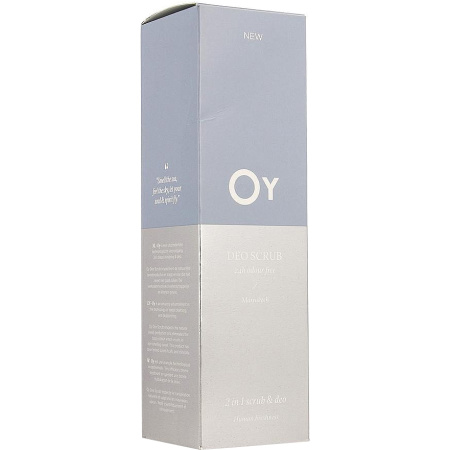 Oy Deo Scrub Voor Voeten En Oksels Tube 200ml