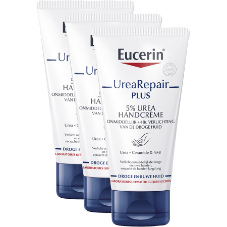 Eucerin Pack UreaRepair Plus Handcrème 5% Urea Droge En Ruwe Huid 3x75ml