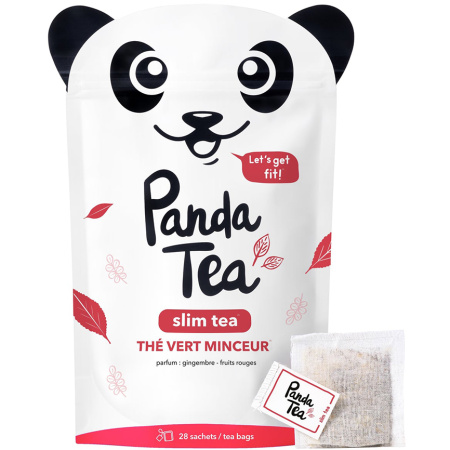 Panda Tea I&T Slim Tea Gember-Rode Vruchten 28 Zakjes