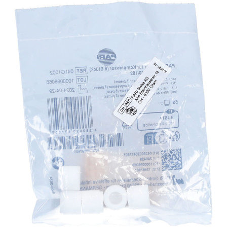 Pari Luchtinlaatfilter Voor Compressor 5 stuks