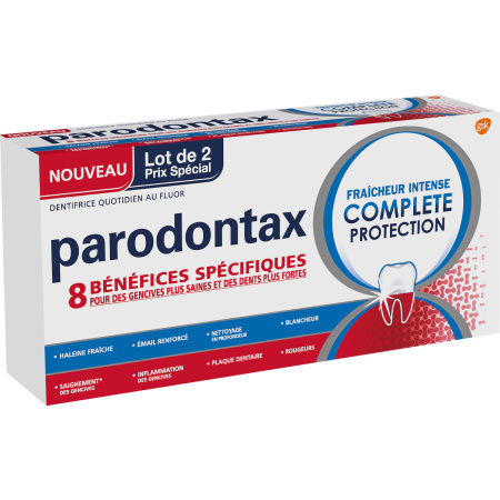 Parodontax Complete Protection Extra-Fresh Tandpasta Duopack Tubes 2x75ml