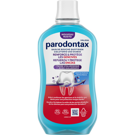Parodontax Versterking En Bescherming Mondwater Verse Munt Fles 500ml