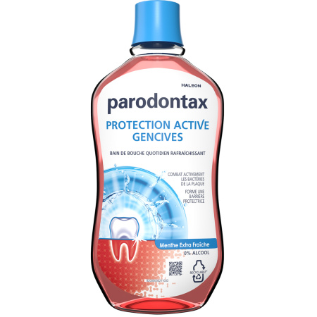 Parodontax Mondwater Voor Elke Dag Zonder Alcohol Frisse Munt Fles 500ml