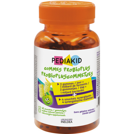 Pediakid Probioplus Gommetjes Appel Smaak 60 Stuks