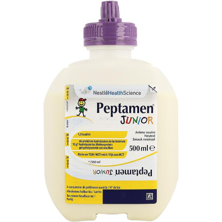 Nestle Health Science Peptamen Junior Smaak Neutraal 500ml