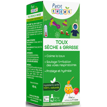Petit Chênes Droge Hoestsiroop 140ml