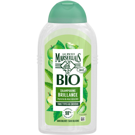 Le Petit Marseillais Brillance Shampoo Appel En Aloë Vera Fles 240ml