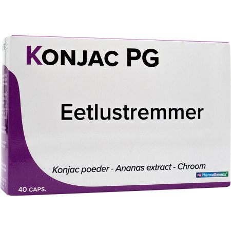 Pg Pharmagenerix Konjac Capsules 40