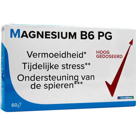 Pg Pharmagenerix Magnesium B6 Pg 60 Capsules