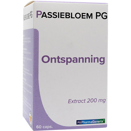 Pg Pharmagenerix Passiebloem Pg 60 Capsules