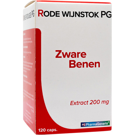 Pg Pharmagenerix Rode Wijnstok Pg 120 Capsules