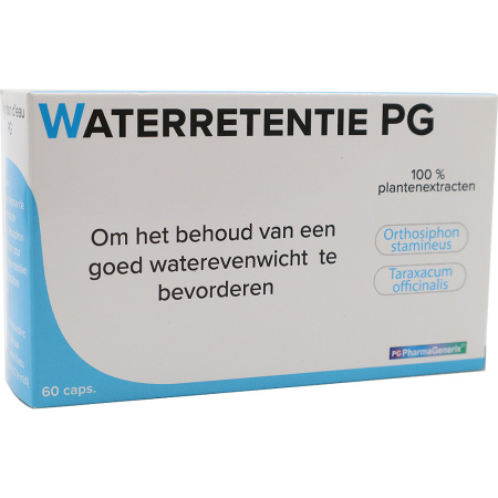 Pg Pharmagenerix Waterretentie Pg 60 Capsules