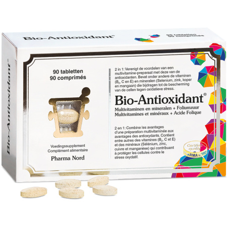 Pharma Nord Bio-Antioxidant Multivitaminen Immuniteit + Energie 90 Tabletten