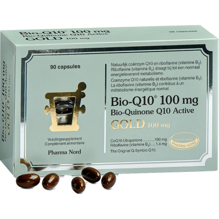 Pharma Nord Bio-Q10 100mg Ubiquinon Energie Gold 90 Capsules