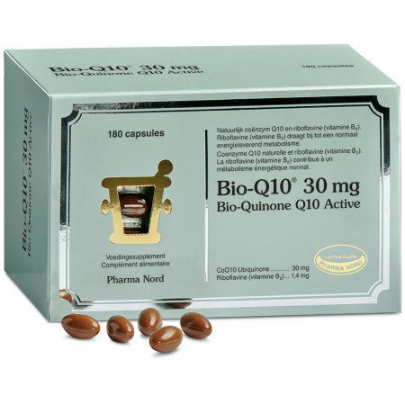 Pharma Nord Bio-Q10 30mg Ubiquinon Energie 180 Capsules