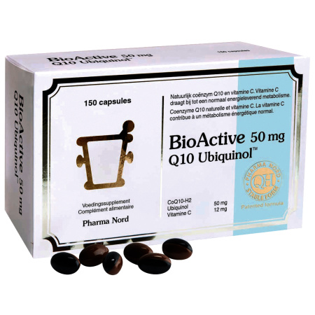 Pharma Nord BioActive Q10 50mg Ubiquinol Energie 150 Capsules