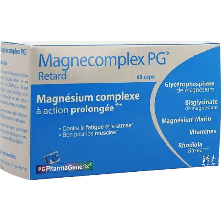 Pharmagenerix Magnecomplex PG Retard 60 Capsules
