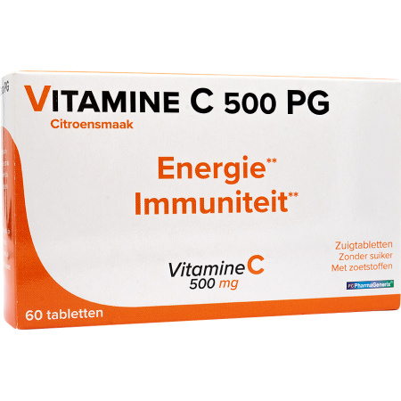 Pharmagenerix Vitamine C 500 PG 60 Tabletten