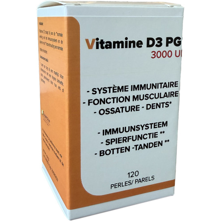 Pharmagenerix Vitamine D3 3000IE 120 Parels