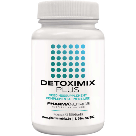 Pharmanutrics Detoximix Plus Pot 60 Plantaardige Capsules