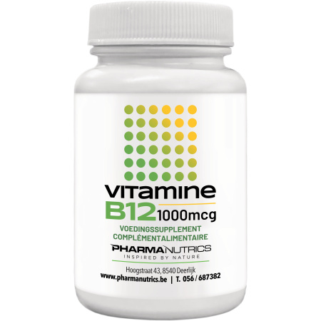 Pharmanutrics Vitamine B12 Pot Tabletten 60
