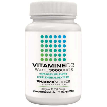 PharmaNutrics Vitamine D3 Forte 3000IE 120 Capsules