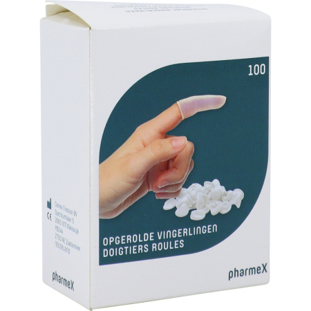 Pharmex Vingerling Opgerold Large 100 Stuks
