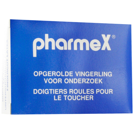 Pharmex Vingerling Opgerold Medium 100 Stuks