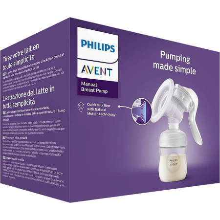 Philips Avent Manuele Borstkolf Naturel SCF430/01 Kit 1