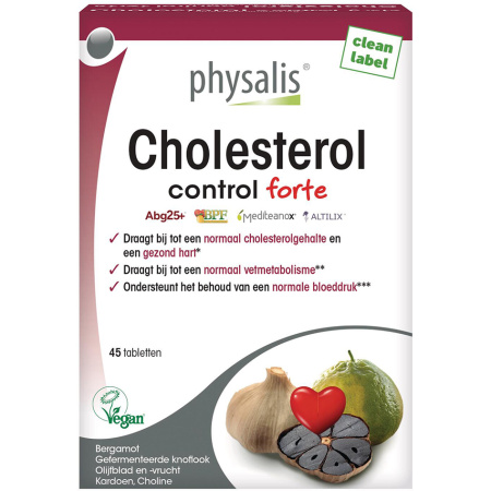 Physalis Cholesterol Control Forte 45 Tabletten