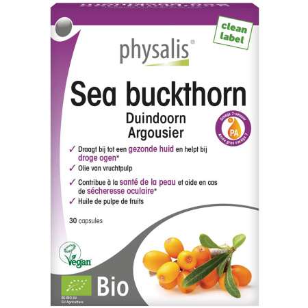 Physalis Duindoorn Voedingssupplement 30 Capsules