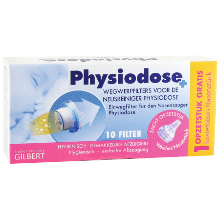 Physiodose Neusreiniger Wegwerpfilter 10 Stuks