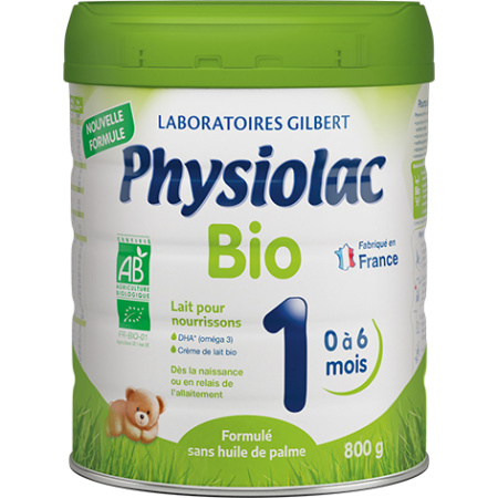 Physiolac Bio 1 Zuigelingenvoeding 0-6 Maanden 800g