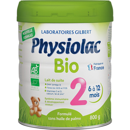 Physiolac Bio 2 Opvolgmelk Pot 800g