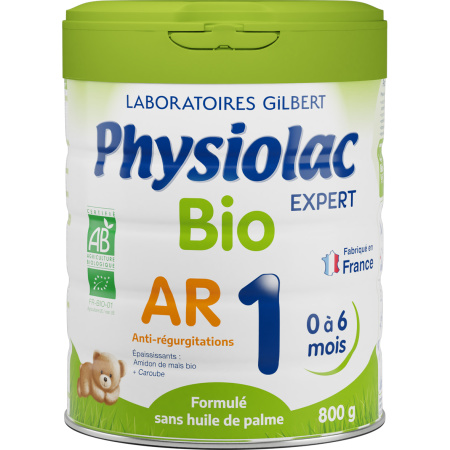 Physiolac Expert Bio AR 1 Melk Anti-Regurgitaties 0-6 Maanden 800g