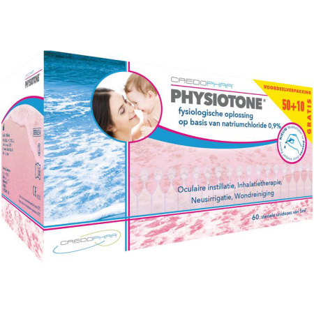 Credophar Physiotone Fysiologische Neusreiniging Geschikt Voor Baby's 60 Unidoses