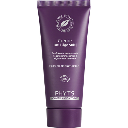 Phyt's Gladstrijkende En Regenererende Anti-Ageing Nachtcreme Bio Tube 40g