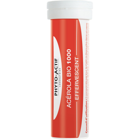 Phyto-Actif Acerola Bio 1000 Bruistabletten 24 Stuks