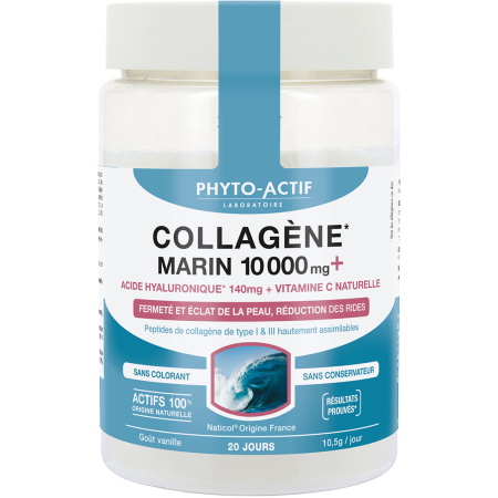 Phyto-Actif Marine Collageen 10000 + Hyaluronzuur Poeder Pot 210g
