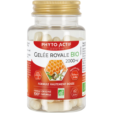Phyto-Actif Royal Jelly Bio 2000mg 60 Capsules