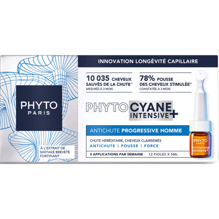 Phyto Paris Phytocyane Intensive Behandeling Mannen 12x5ml